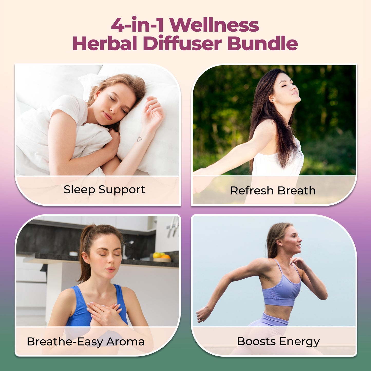 CleanMist™ Starter Kit – The 4-Flavor Aroma Set That Makes Quitting Feel Easier (Bestseller)