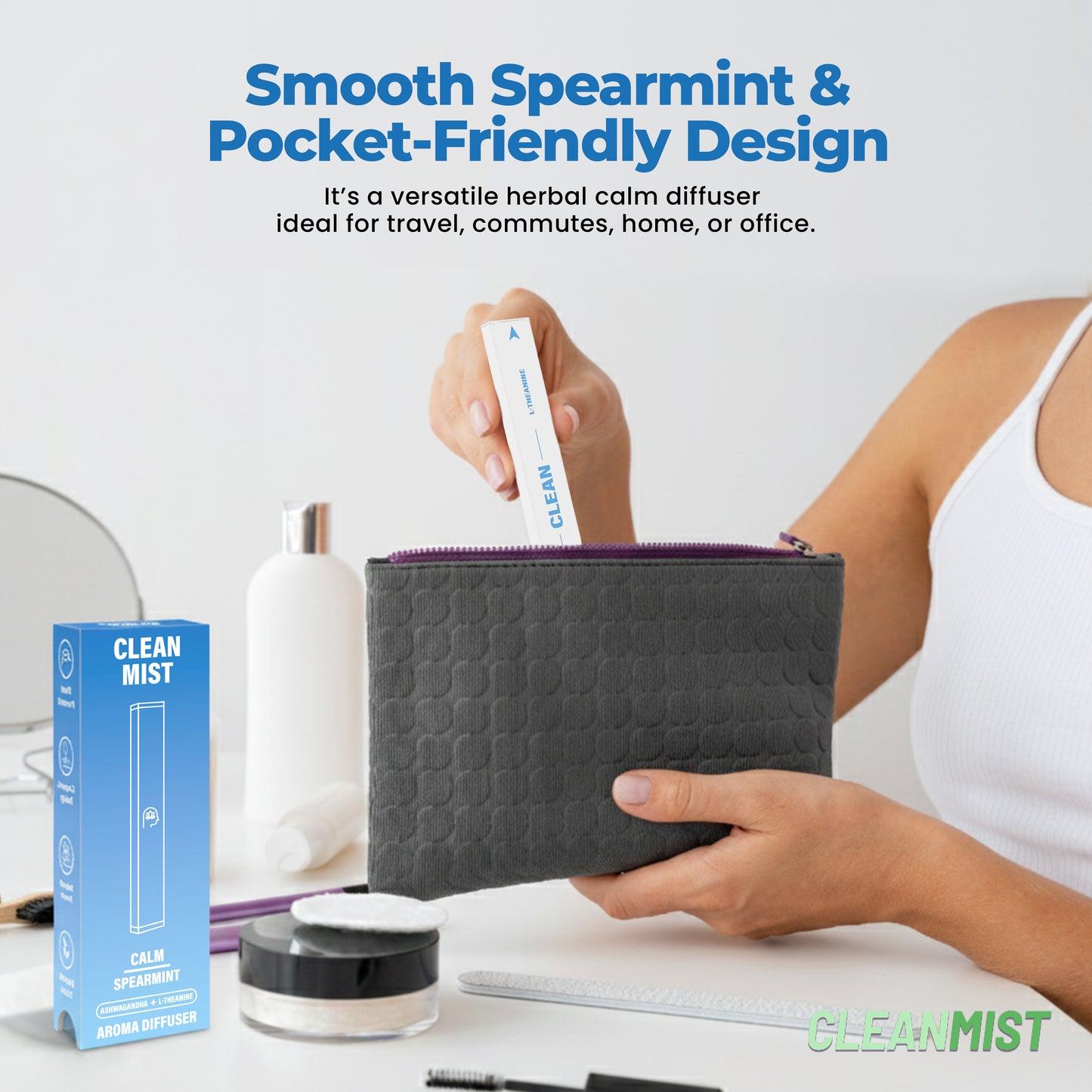 TheCleanMist Calm Spearmint™ Aromatherapy Stick