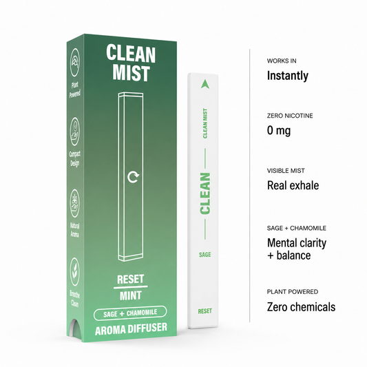 TheCleanMist Reset Mint™ Herbal Mist Stick