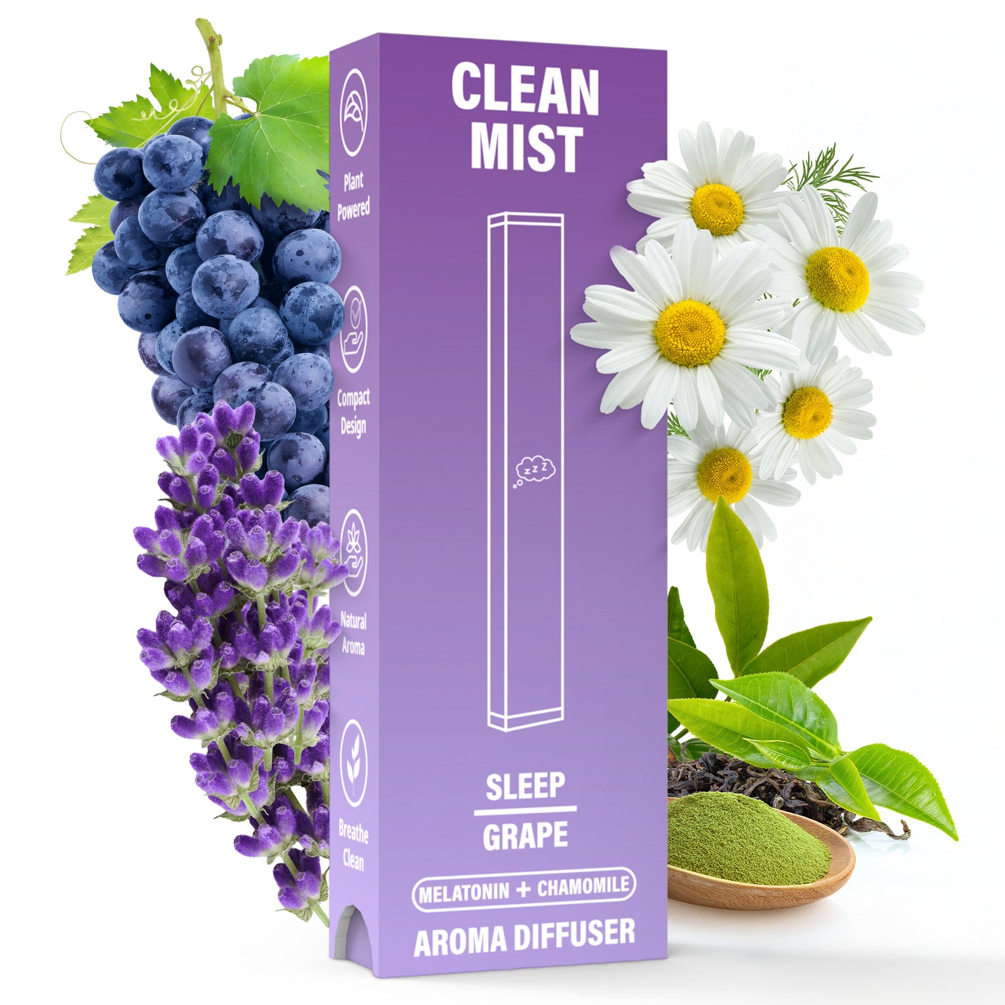 TheCleanMist Sleep Grape Aromatherapy Stick TheCleanMist Sleep Grape Aromatherapy Stick