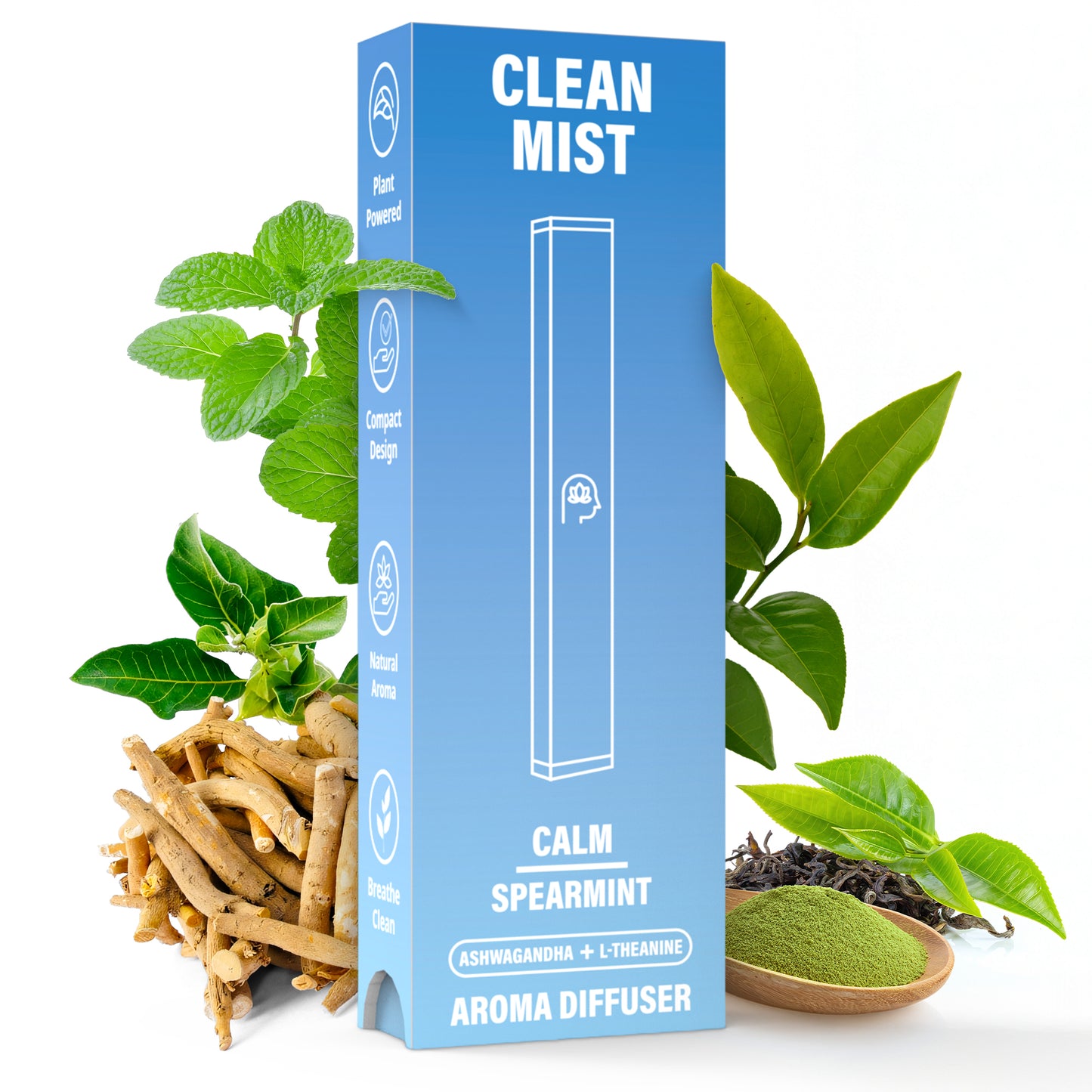 TheCleanMist Calm Spearmint™ Aromatherapy Stick