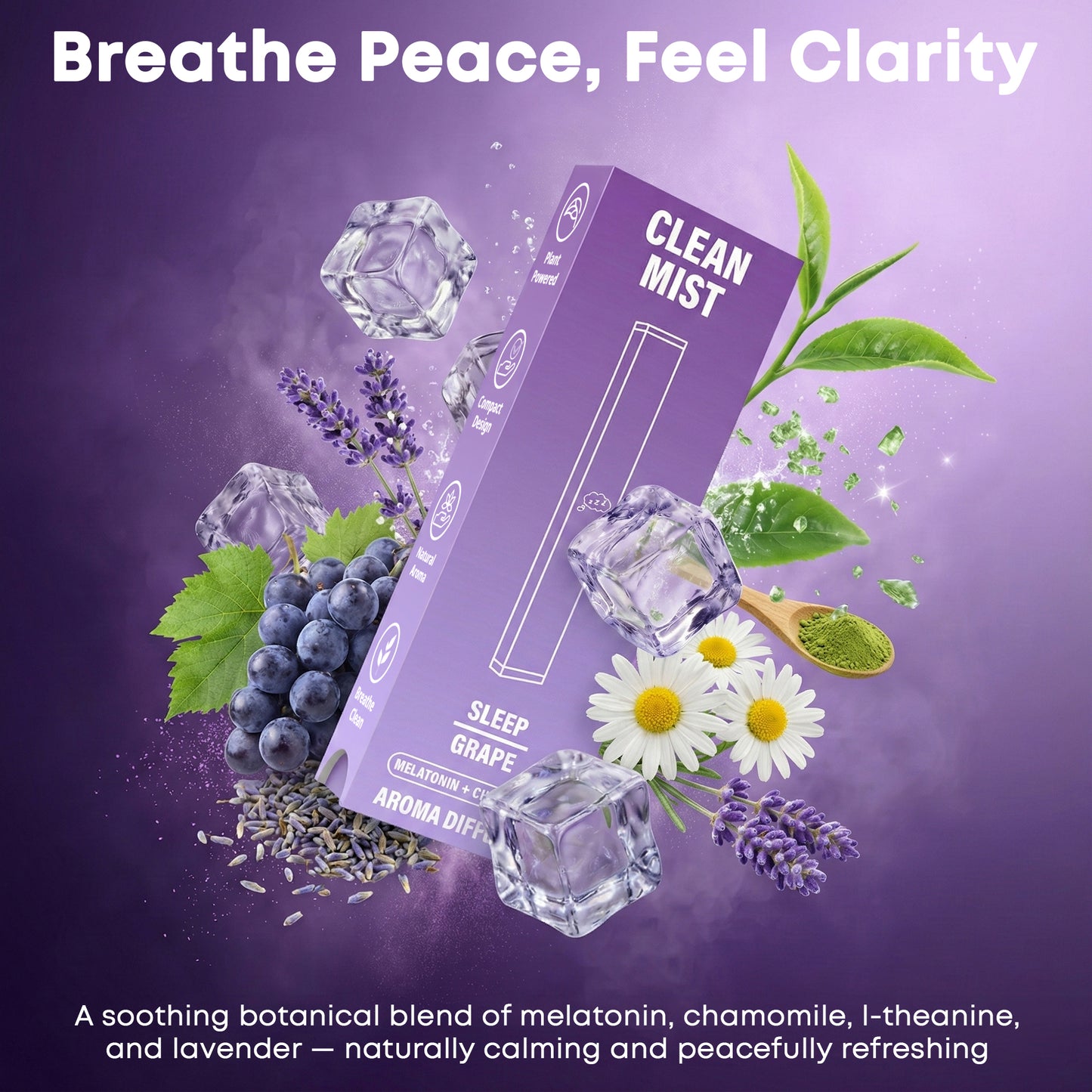 TheCleanMist Sleep Grape™ Aromatherapy Stick