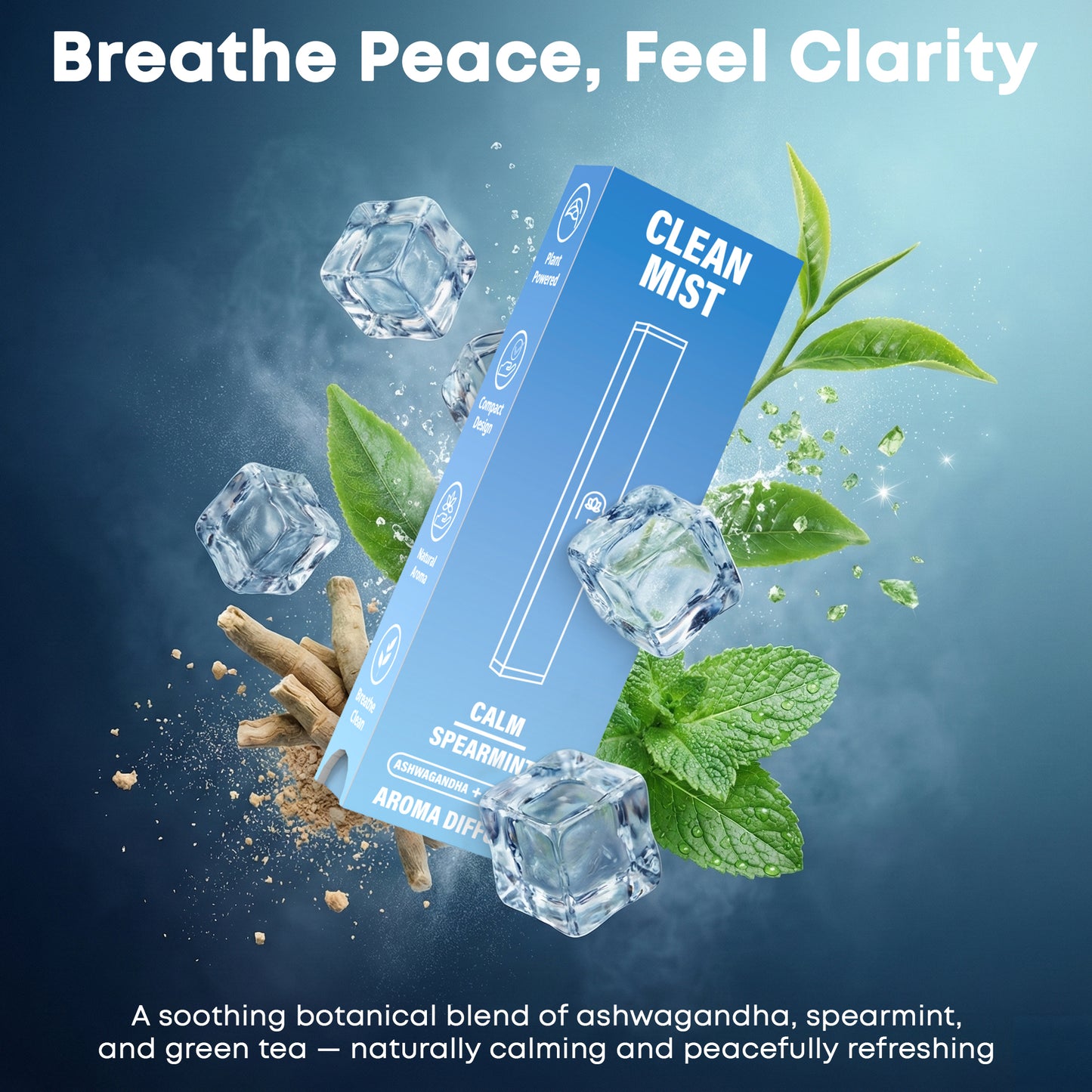 TheCleanMist Calm Spearmint™ Aromatherapy Stick