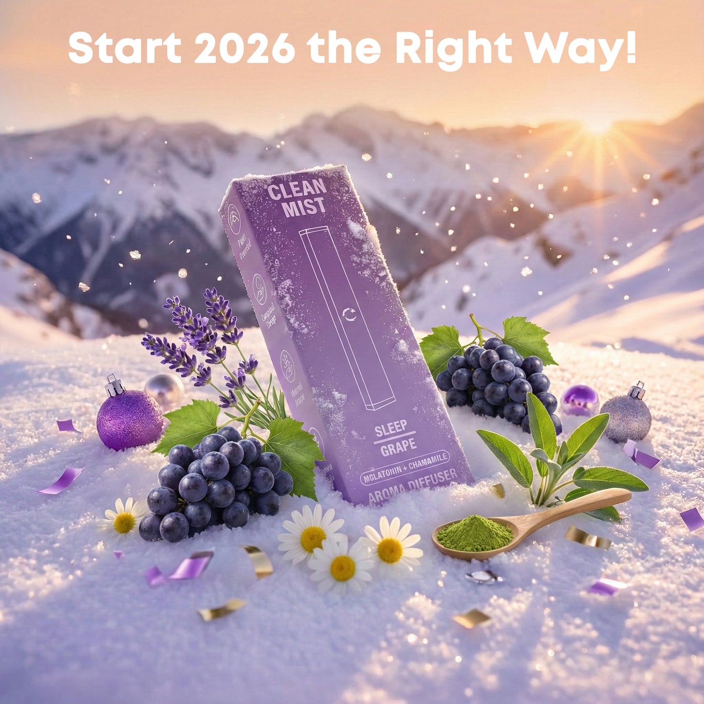 TheCleanMist Sleep Grape™ Aromatherapy Stick