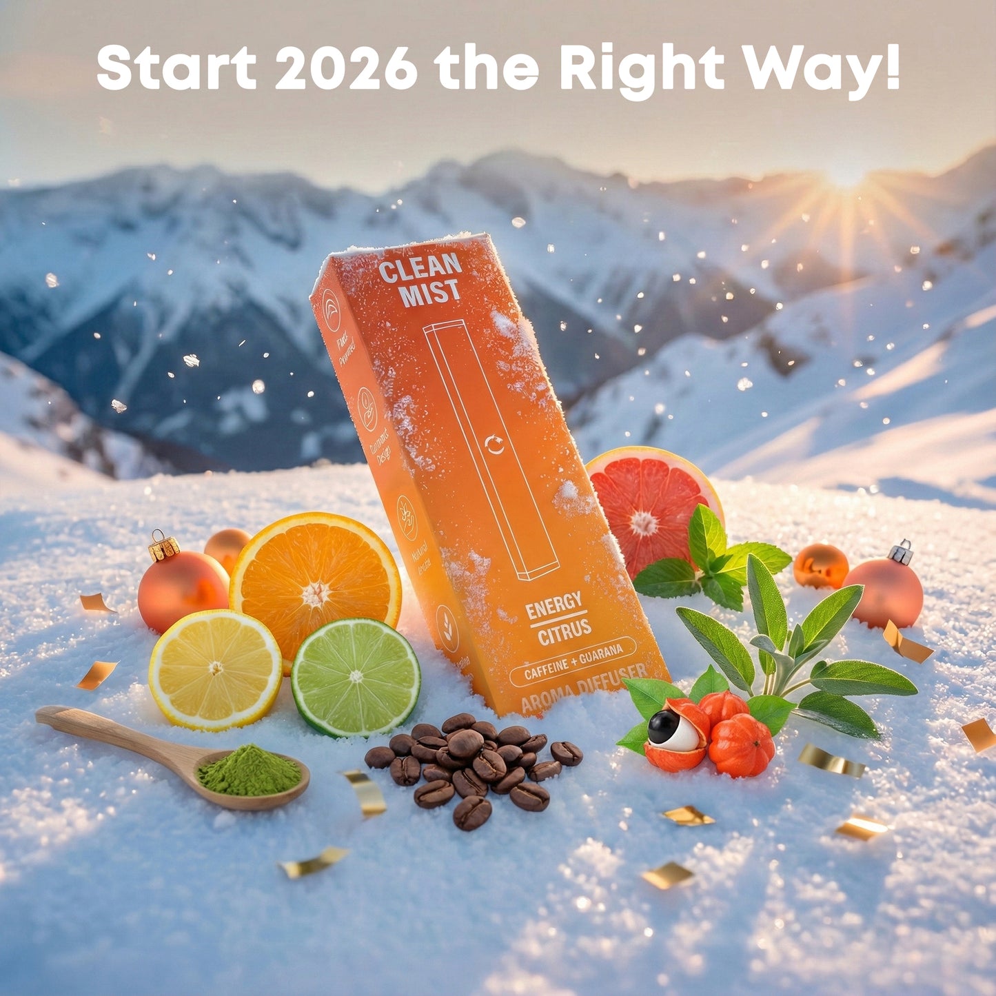 TheCleanMist Citrus Energy™ Aromatherapy Stick