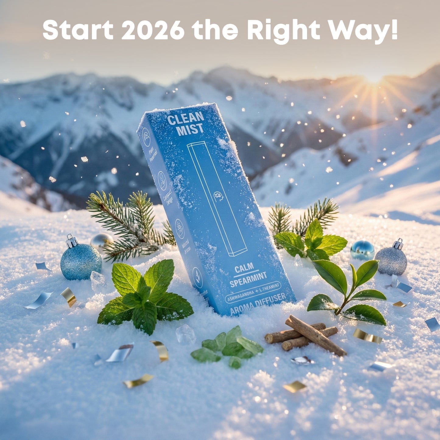 TheCleanMist Calm Spearmint™ Aromatherapy Stick